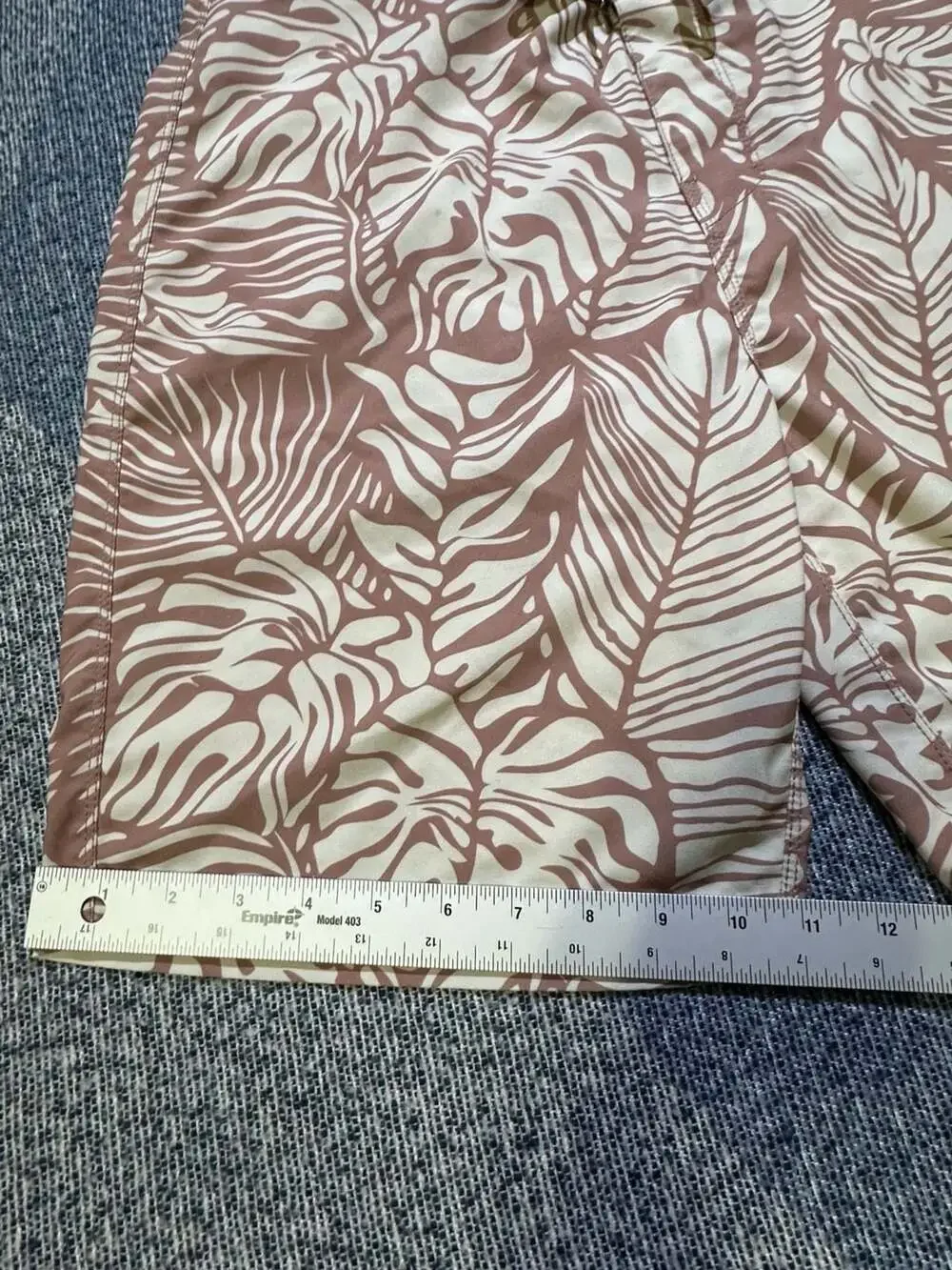 Hurley Men's Tropical Leaf Print Board Shorts